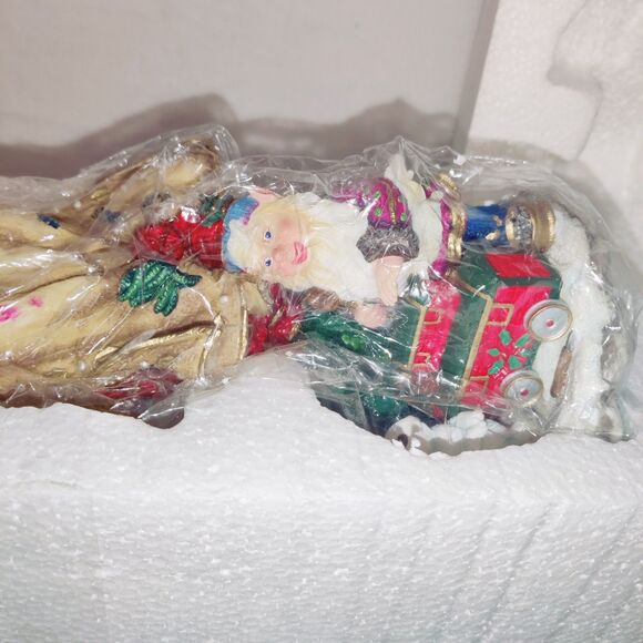 Vintage Lenox 2002 Pencil Santa "The Toy Maker" Pencil Santa Collection NEW - Picture 11 of 14